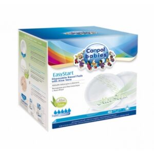 Rinnapadjad/rinnahoidjakaitsmed easy Start Canpol babies  40tk Aloe Veraga