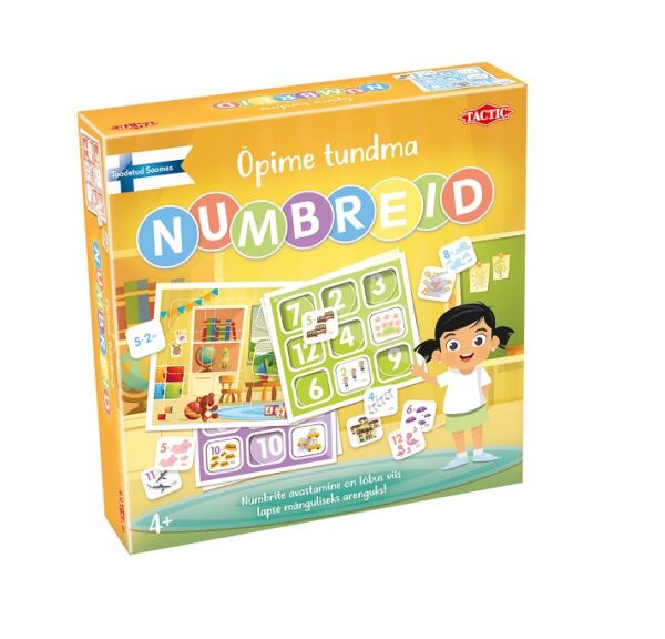 Tactic lauamäng Õpime tundma numbreid