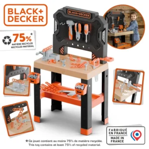 Smoby B&D Bricolo töölaud 78tk