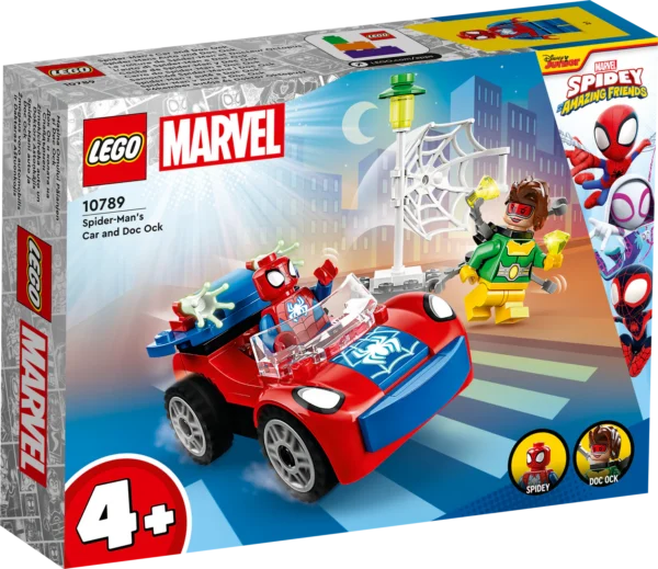 LEGO Spider-Mani auto ja Doc Ock 4+aastasele