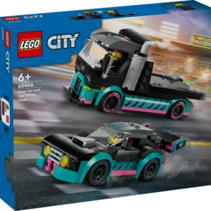 LEGO City Võidusõiduauto ja autoveok 6+aastasele