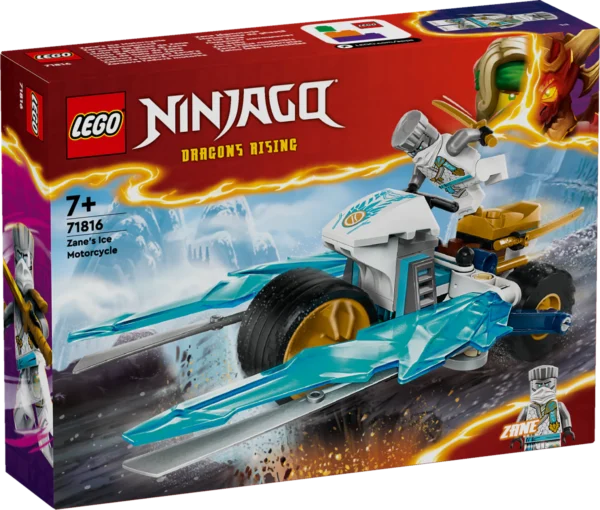 LEGO Ninjago Zane’I jäämootorratas 7+aastasele