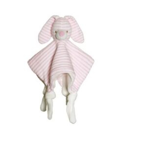 Teddy Baby kaisutekk Roosa/valge jänku