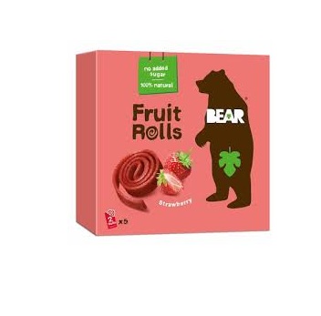 Bear Fruit maasika-puuviljaribad 5x20g