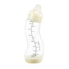 Difrax S-lutipudel kitsa kaelga 250ml naturaalvalge