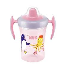 Nuk Trainer Cup 6+kuud 230ml Roosa pingviin