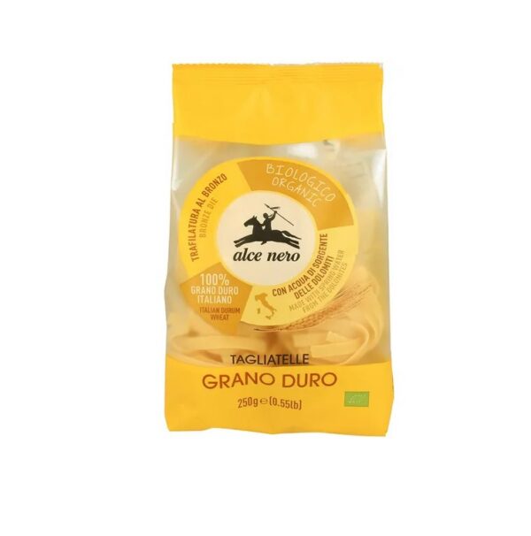 Täisteranisu makaronid TAGLIATELLE, ökoloogilised 250g Alce Nero