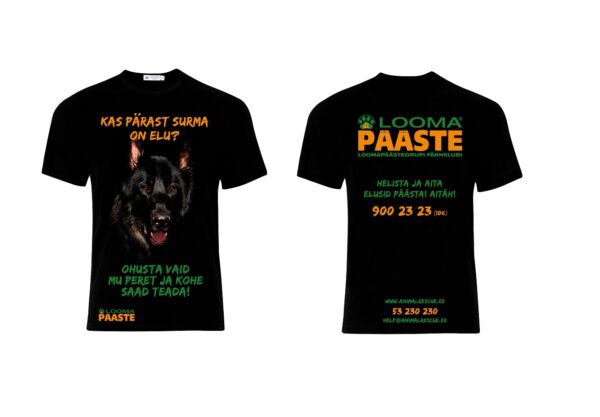 Heategevuslik Loomapääste T-särk ” Kas pärast surma on elu?