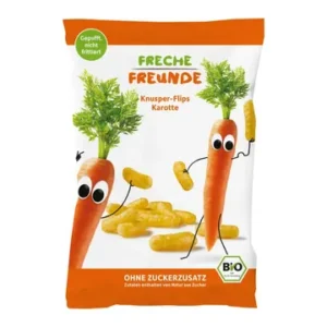 Maisisnäkid porgandiga, alates 12. elukuust, ökoloogiline FRECHE FREUNDE 30 g