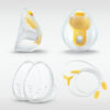 Medela BF Hands-free kauss-lehtrid komplekt S 21 mm N2 ja M 24 mm N2 – pilt 3