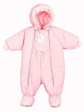 Lenne beebi 17303 kahe lukuga kombinesoon 176-heleroosa 68cm