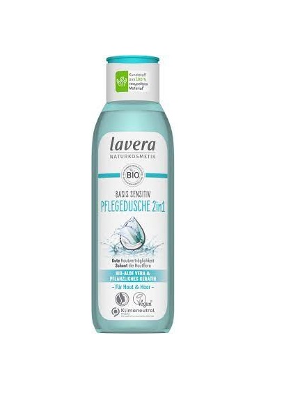 Lavera Basis Sensitiv dušigeel/šampoon 250ml