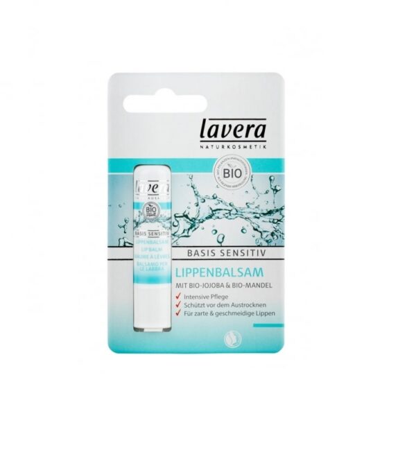 Lavera Basis Sensitiv lõhnavaba pehmendav huulepalsam