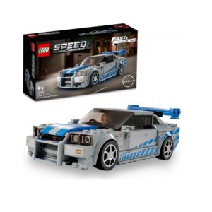 LEGO SPEED CHAMPIONS 2 Fast 2 Furious Nissan Skyline GT-R (R34) 9+aastasele