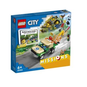 LEGO® City Metsloomade päästmise missioonid 6+aastasele