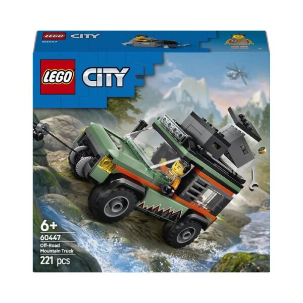 LEGO City Maastiku 4×4 mägiveok 6+aastasele
