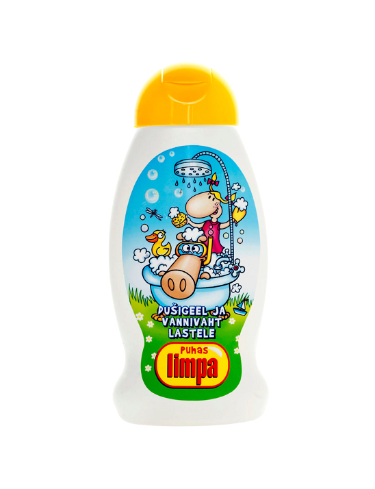 Limpa dušigeel ja vannivaht lastele 300ml