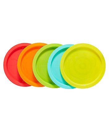 Munchkin Multi-coloured Feeding Plates taldrikud 5tk 6+kuud