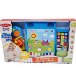 Infunbebe beebikomplekt 3-osaline,telefon,tahvelarvuti,autovõtmed 12+kuud