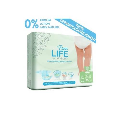 Lastemähe Baby XL nr.6 18+kg Freelife 35tk Bebecash