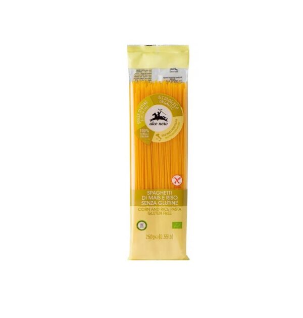 Makaronid SPAGHETTI gluteenivabad, ökoloogilised 250g Alce Nero