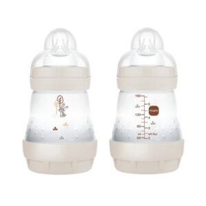 MAM ULTIVENT 80% Anti-Colic  LUTIPUDEL 160ML 0+KUUD Beez jämku puu all 1tk