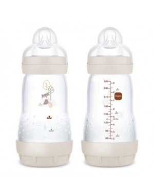 MAM ULTIVENT 80% Anti-Colic  LUTIPUDEL 260ML 0+KUUD Beez rebane puude all
