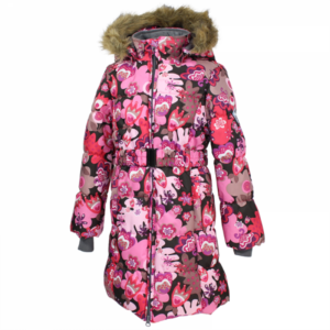 Laste mantel YACARANDA 12030030 61331-beez lille mustriga (104-116cm) Huppa