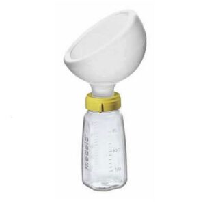 Medela piimapudel 150 ml + lehter (käsitsi pumpamiseks)