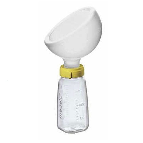 Medela piimapudel 150 ml + lehter (käsitsi pumpamiseks)
