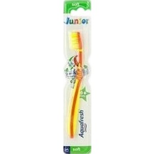 Aquafresh hambahari 6+ aastasele kollane/oranz Soft