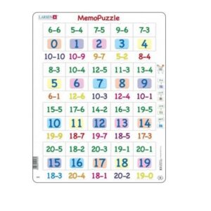 Puzzle Lahutamine 0-20 Larsen GP8