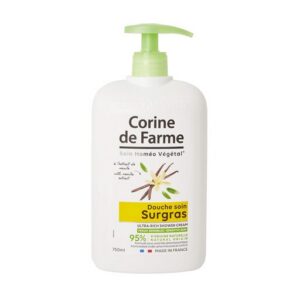 Corine de Farme Dušikreem vaniljeekstraktiga 750 ml pumbaga pudelis