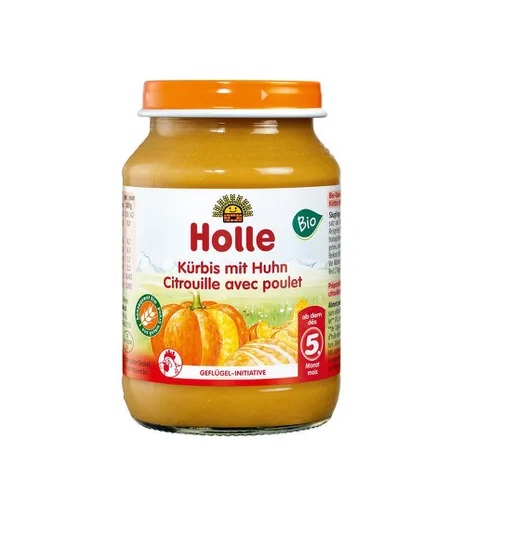 Hollen Kõrvits kanaga 3x190g imikutele alates 5. kuust, mahe (1purk-1,89eur)