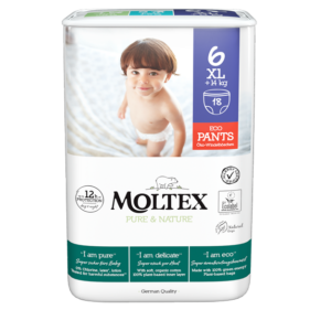Moltex Pure&Nature XL püksmähkmed N6 (14+kg) 18tk
