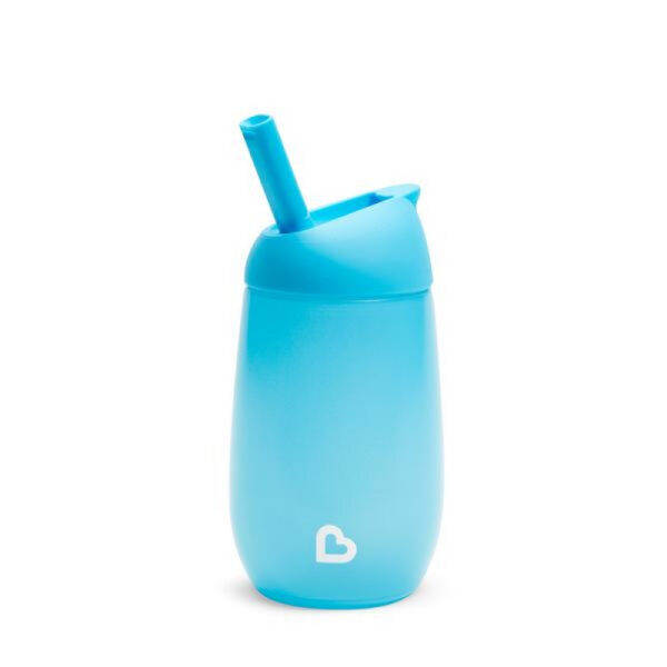 Munchkin joogipudel kõrrega Simple Clean 296ml sinine
