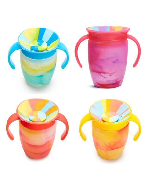 Munchkin Miracle 360 joogitops 207ml Tropical Swirl Multicolor Vali värv!!!