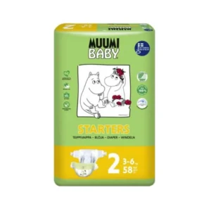 Muumi Öko mähkmed N2 3-6kg 58tk