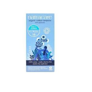 Natracare tampoonid Super, aplikaatoriga 16tk