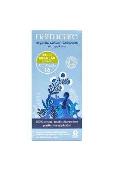 Natracare tampoonid Regular, aplikaatoriga 16tk