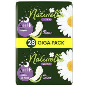 Hügieenisidemed, Naturella kummeliga Ultra Night 28tk