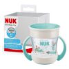 NUK Mini Magic Cup 160ml ääre ja kaanega 6+kuud roheline hiireke – pilt 1