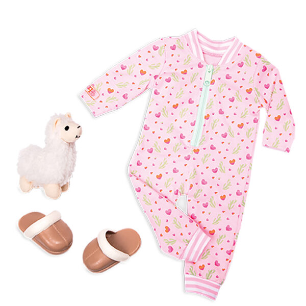 Llama Llullabies Our Generation Regular pidzaama+sussid+kaisukas 45cm nukule