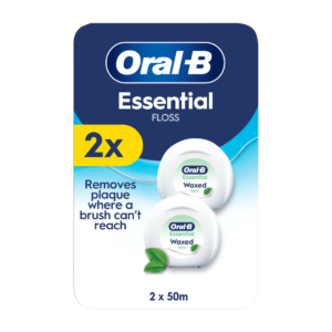 Oral-B Essential Mint Vahatatud Hambaniit 2x50m