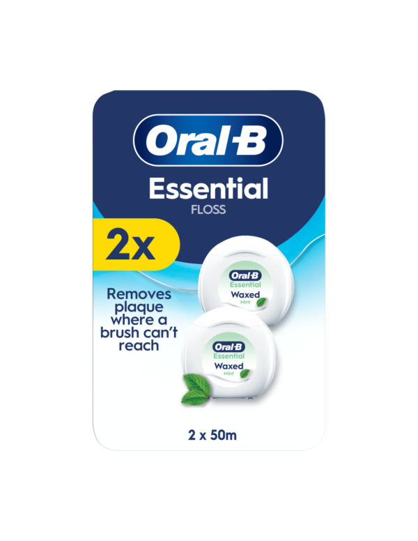 Oral-B Essential Mint Vahatatud Hambaniit 2x50m