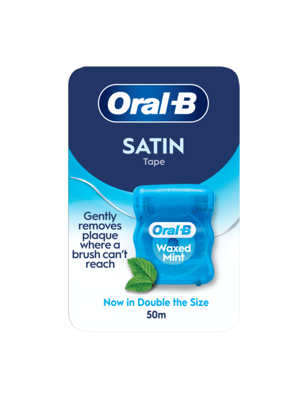 Oral-B Satin Tape Mint Vahatatud Hambaniit 50m