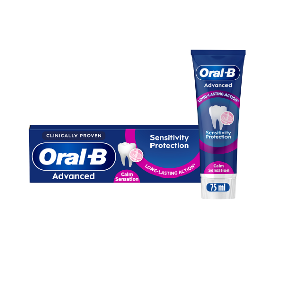 Oral-B Advanced Sensitivity Protection Calm Sensation Hambapasta, 75 ml