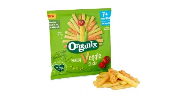 Organix köögiviljapulgad 7.kuust 15gx(4pakki) (1pakk-1,75eur)