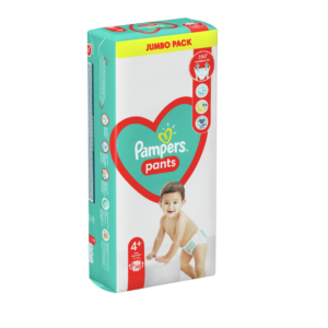 Pampers püksid N4+ 9-15kg JP 50tk
