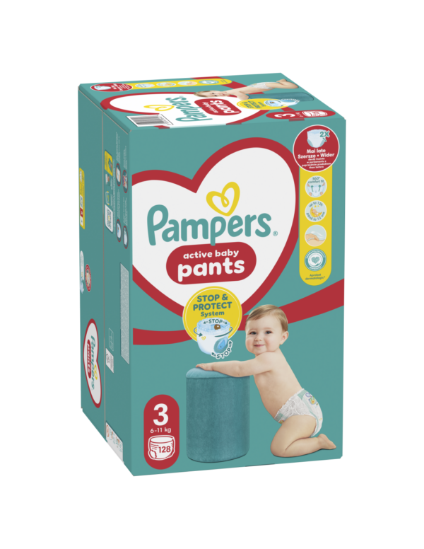 Pampers Pants N3  6-11kg mähkmepüksid 128tk